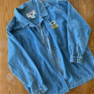 Vintage Packers Denim Shirt